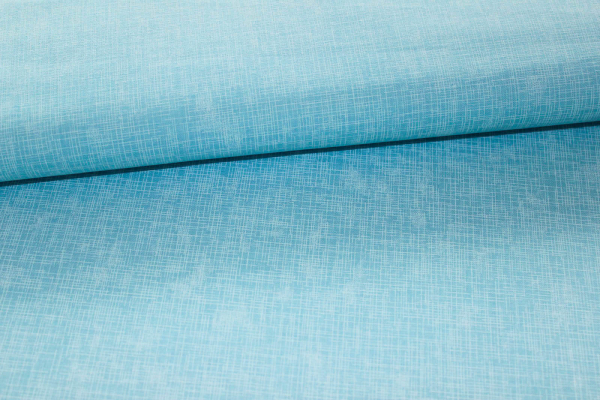 Designerbaumwollstoff Quilters Linen - surf  (10 cm)